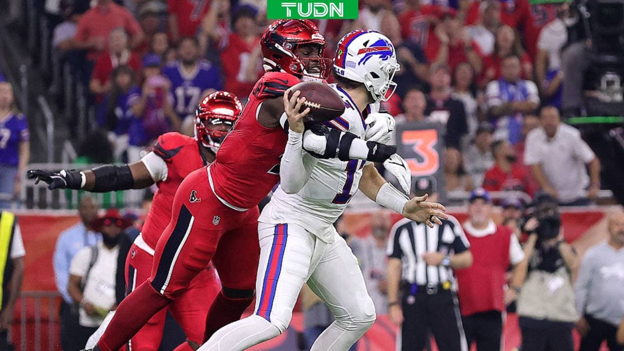 ¡La defensiva de los Texans nulifica al quarterback Josh Allen y Bills!