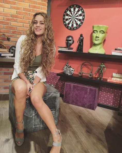 Subió la temperatura con la visita de Candela Márquez.