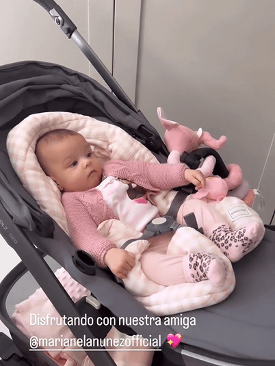 Bella Esmeralda, hija de Georgina Rodríguez y Cristiano Ronaldo