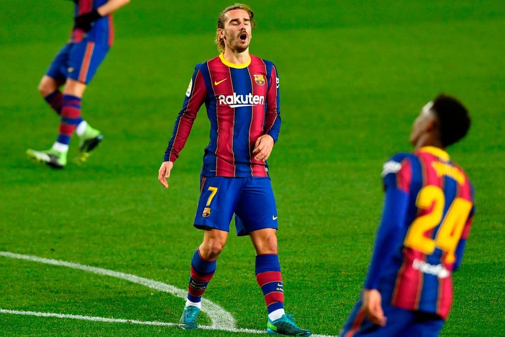 El Barcelona, sin Messi, iguala marcador ante el Eibar. Kike García le daba el triunfo a su equipo con gol al 57, pero fue Ousmane Dembelé quien salvó a los blaugranas y empató al minuto 67, durante la Jornada 16 de LaLiga.