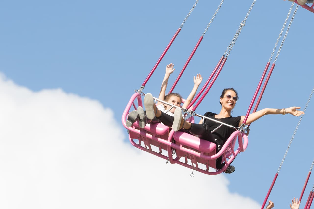 Alessandra lo disfrutó como una niña pequeña.