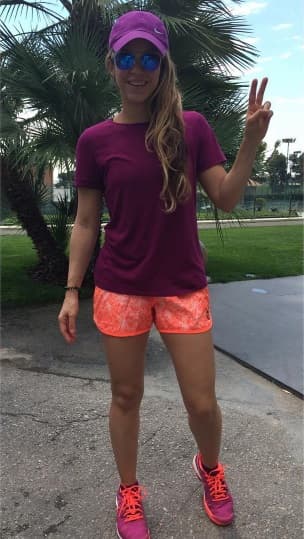 "Is it summer yet?", señaló la cantante en su cuenta de Instagram al compartir esta foto en donde posó muy relajada y feliz por ser tan disciplinada con el ejercicio.