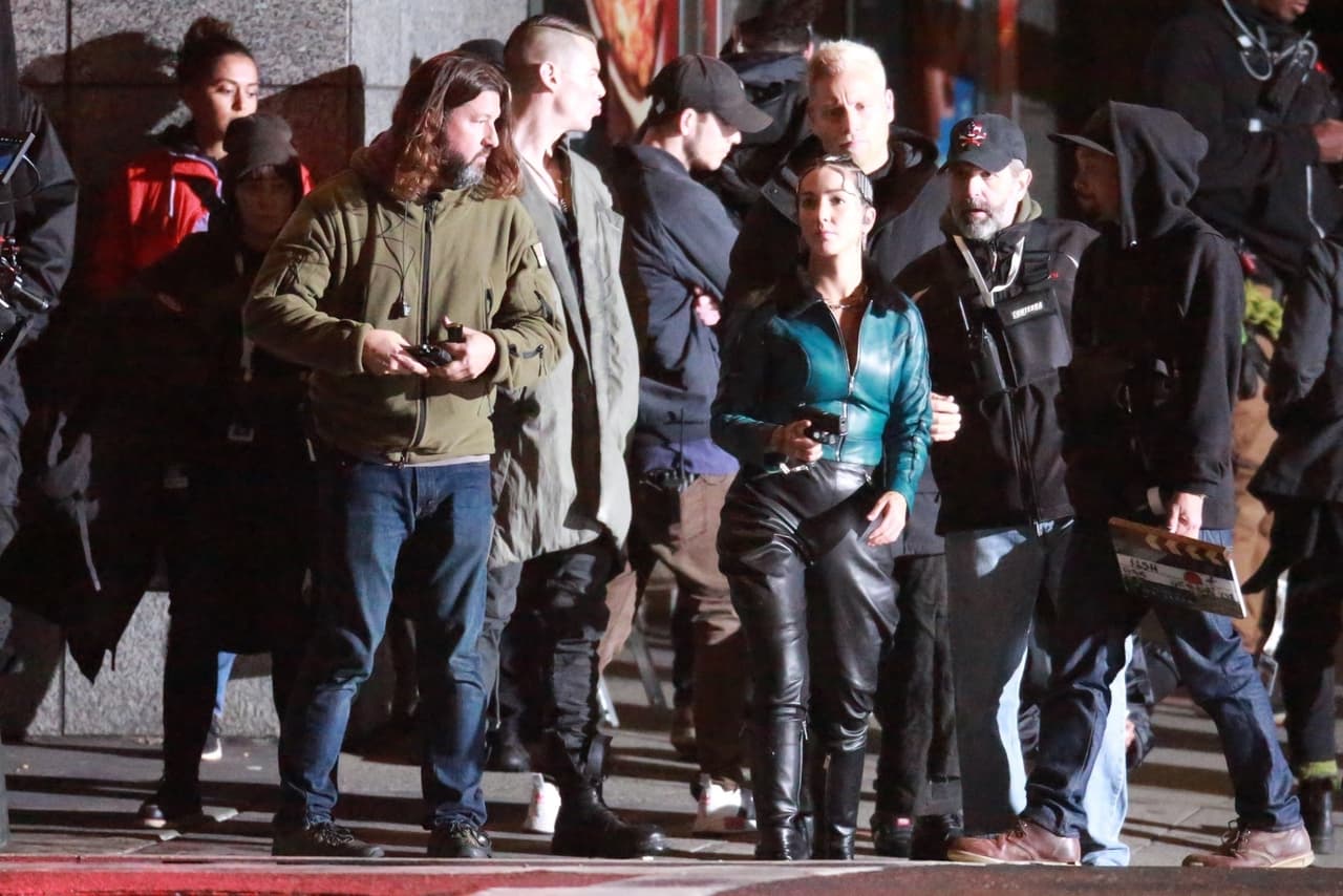 Por lo visto en las grabaciones de la película, la mexicana será parte de varias escenas de acción.