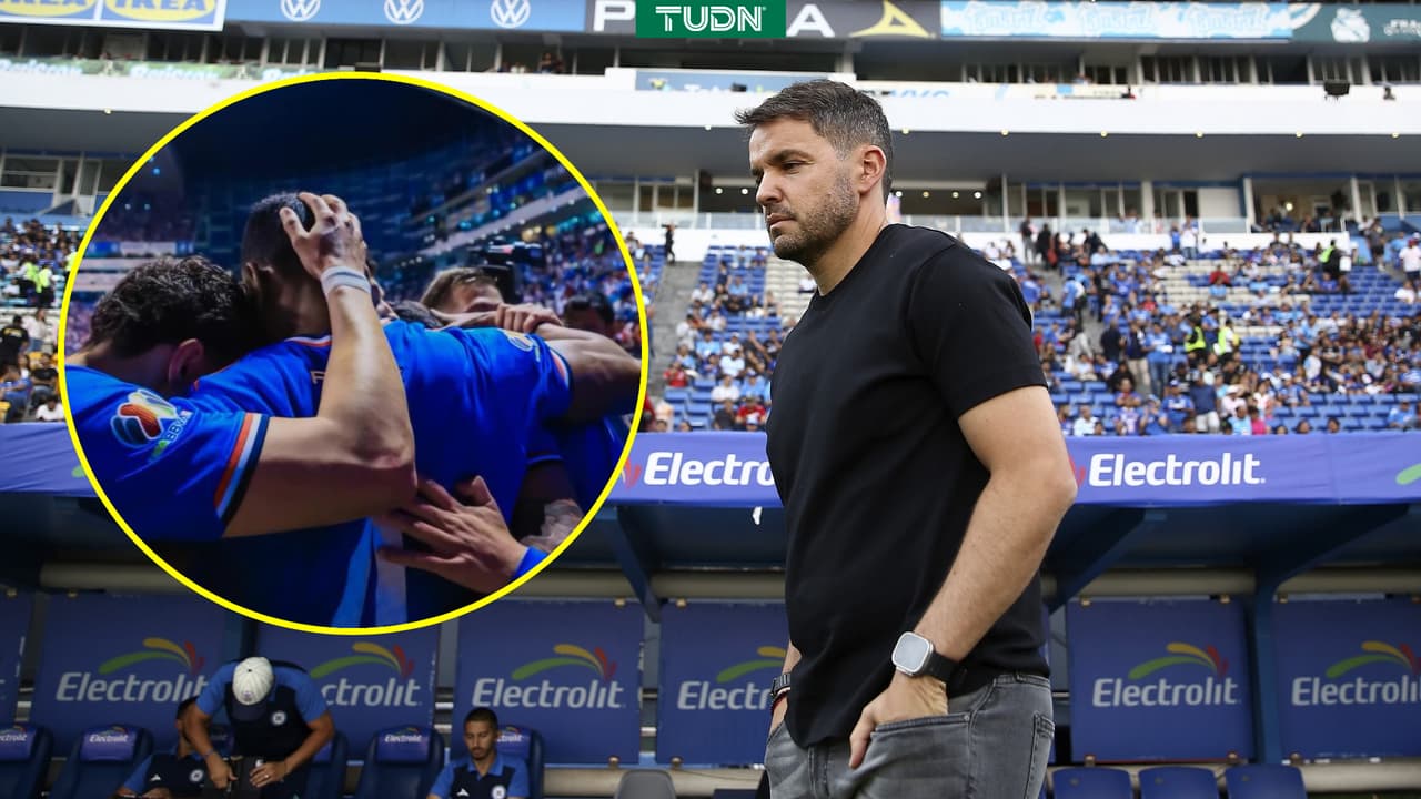 Larcamón se despide de Cruz Azul con mensaje en redes sociales