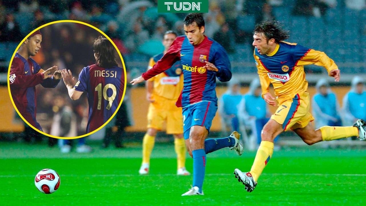 Messi ya jugó contra el América y ayudó a una épica remontada