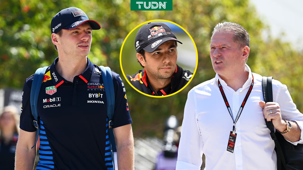 Padre de Verstappen lanza dardo a Checo y dice que “no es competitivo”