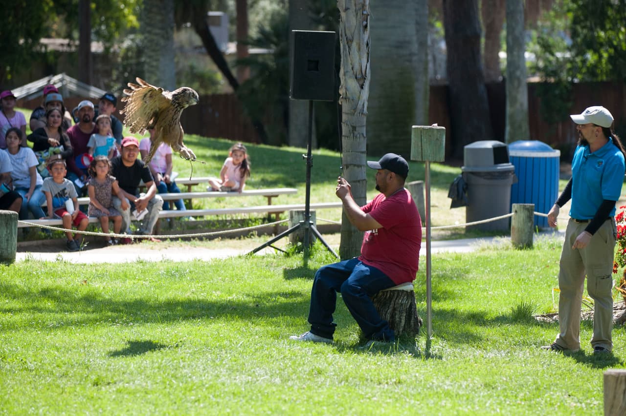 Un bello dia fue perfecto para las familias desde Bakersfield a Modesto.