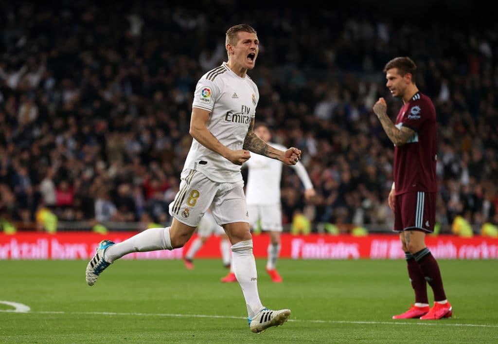 Ahora sí. El Real Madrid marca y por fin iguala el partido por conducto de Toni Kroos.