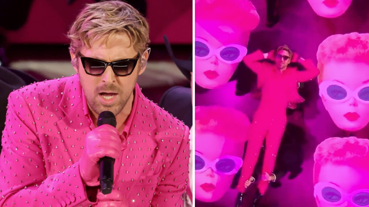 Las referencias ocultas en el show de Ryan Gosling en los Premios Oscar que pocos entendieron 