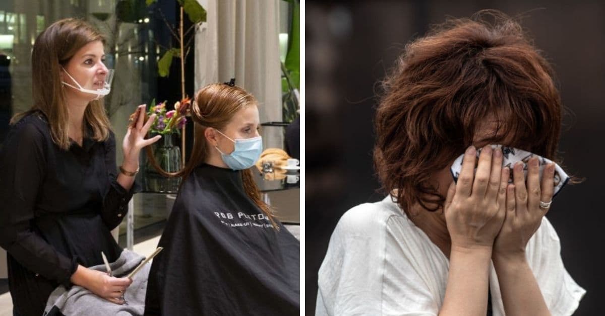 Mujer perdió el cabello al ir por un cambio de look: la estética la ofreció una peluca