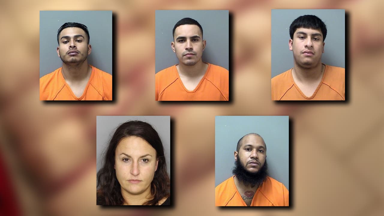 5 detenidos en Georgia acusados por tráfico de drogas: incautan más de 100 kilos de droga y un rifle AR-15