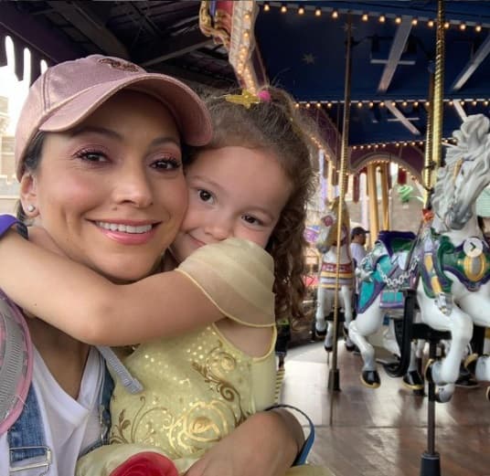 La pequeña Alana nació un par de años después: el 28 de mayo de 2016.