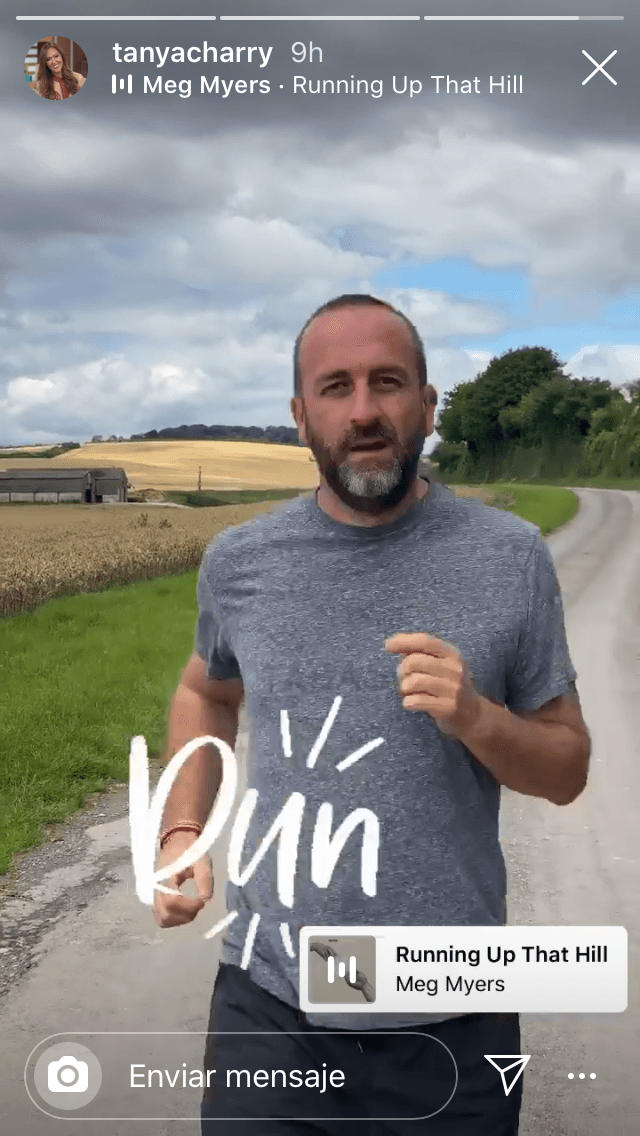 Según Charry, el ambiente está "calientico, a 72°", así respondió a pregunta expresa de una seguidora.