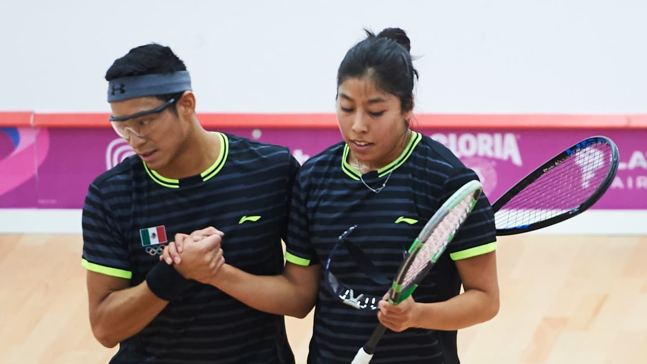 México asegura su primera medalla de Lima 2019 en el squash
