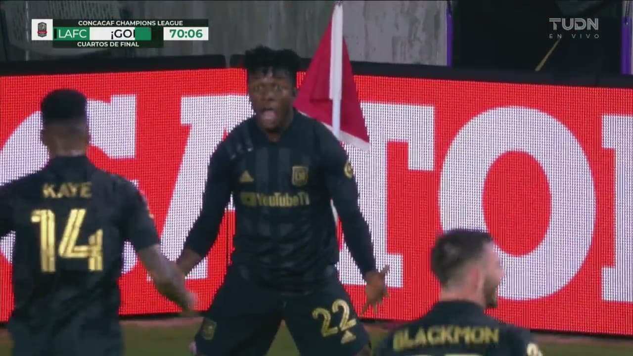 ¡Fogonazo! Kwadwo Opoku marca el segundo gol para el LAFC