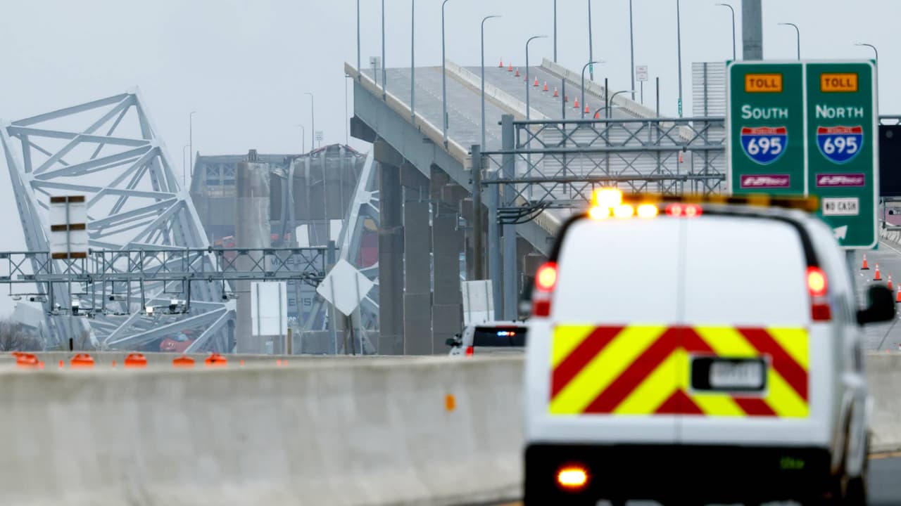 Autoridades revelan audio de operación previa al colapso del puente Francis Scott Key