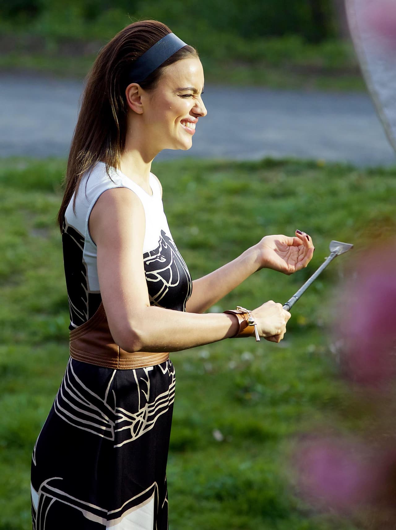 Estuvo de muy buen humor.