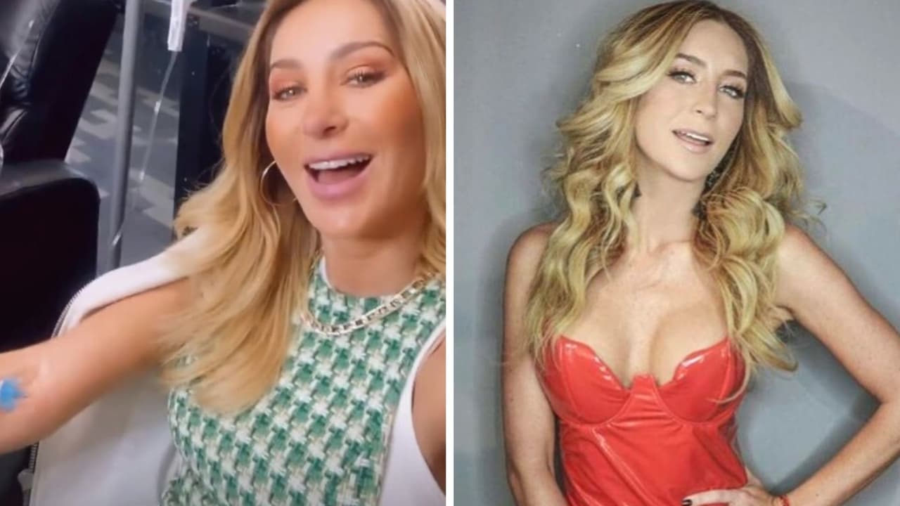 Geraldine Bazán preocupa a sus fans tras mostrarse con una aguja en el brazo: ¿qué le pasó?