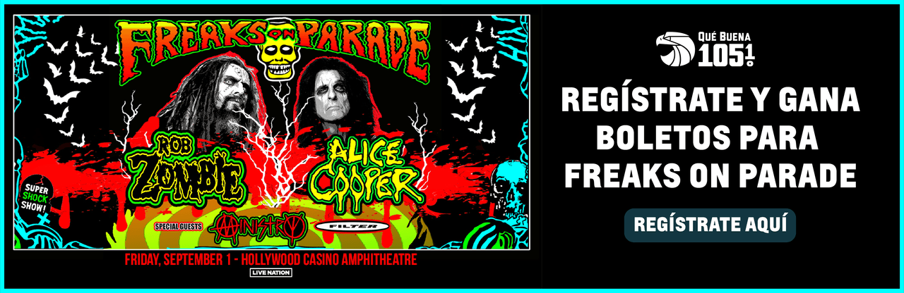 Gana Boletos para Rob Zombie y Alice Cooper