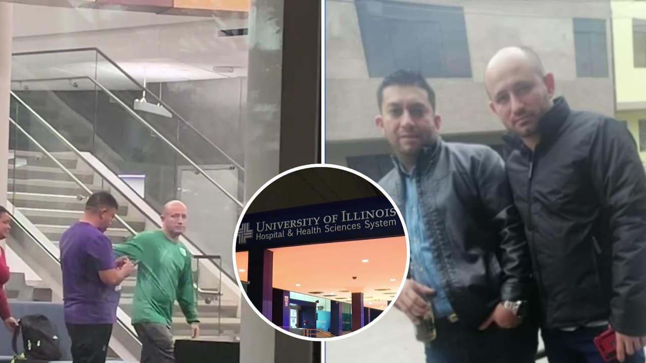 Hispano con grillete y ‘parole’ dona riñón a su hermano: viajó de Venezuela a Illinois para salvarlo