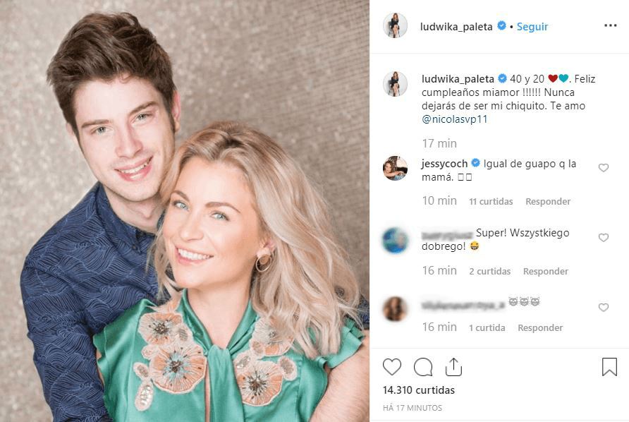 En mayo del año 2014, Ludwika Paleta dijo que haber sido madre a los 20 años fue "bien padre".
<br>