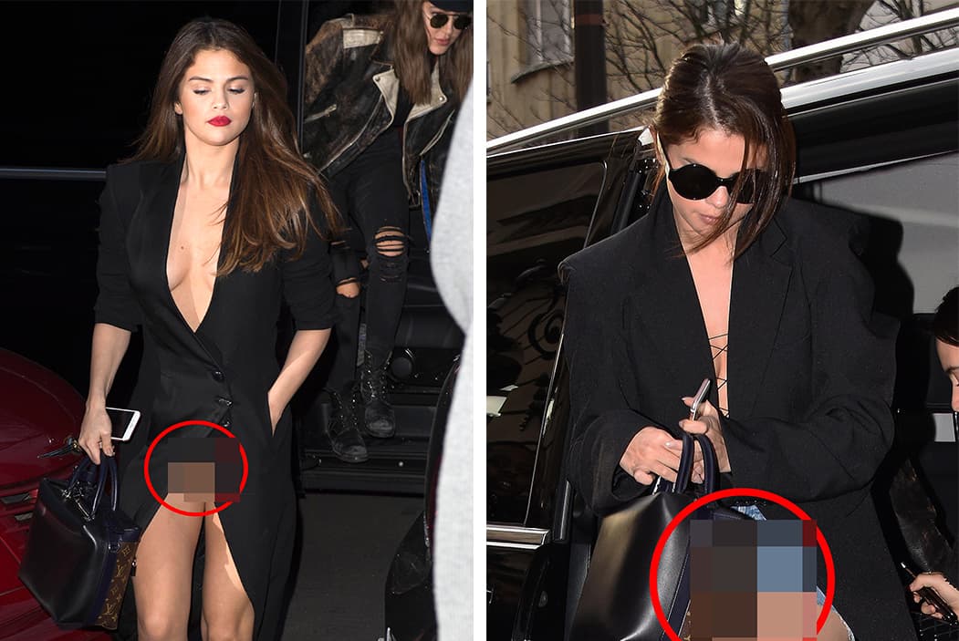 Aunque hace unos días su revelador y sexy atuendo, casi la hace enseñar de más, y parece que no se dio cuenta, pues su intimidad casi queda al descubierto.