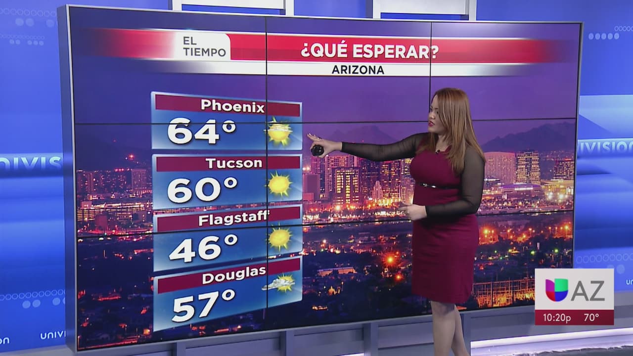 Cielos despejados y soleados para este miércoles en Arizona