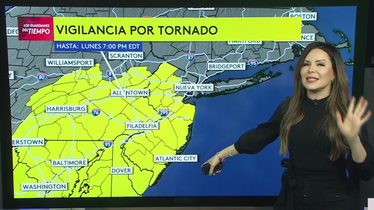 Activan vigilancia por tornado para partes de Nueva Jersey