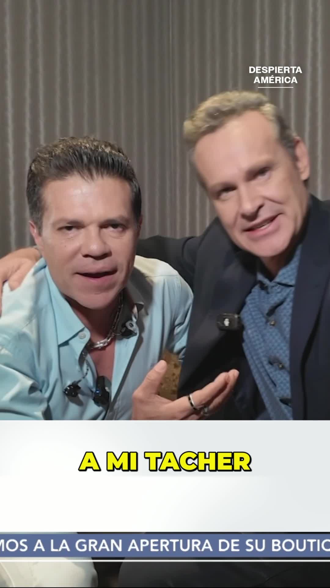 Jorge Medina sorprende con esta exclusiva a Alan Tacher