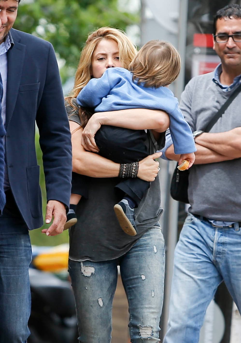 El pequeñín no se quedaba quieto.