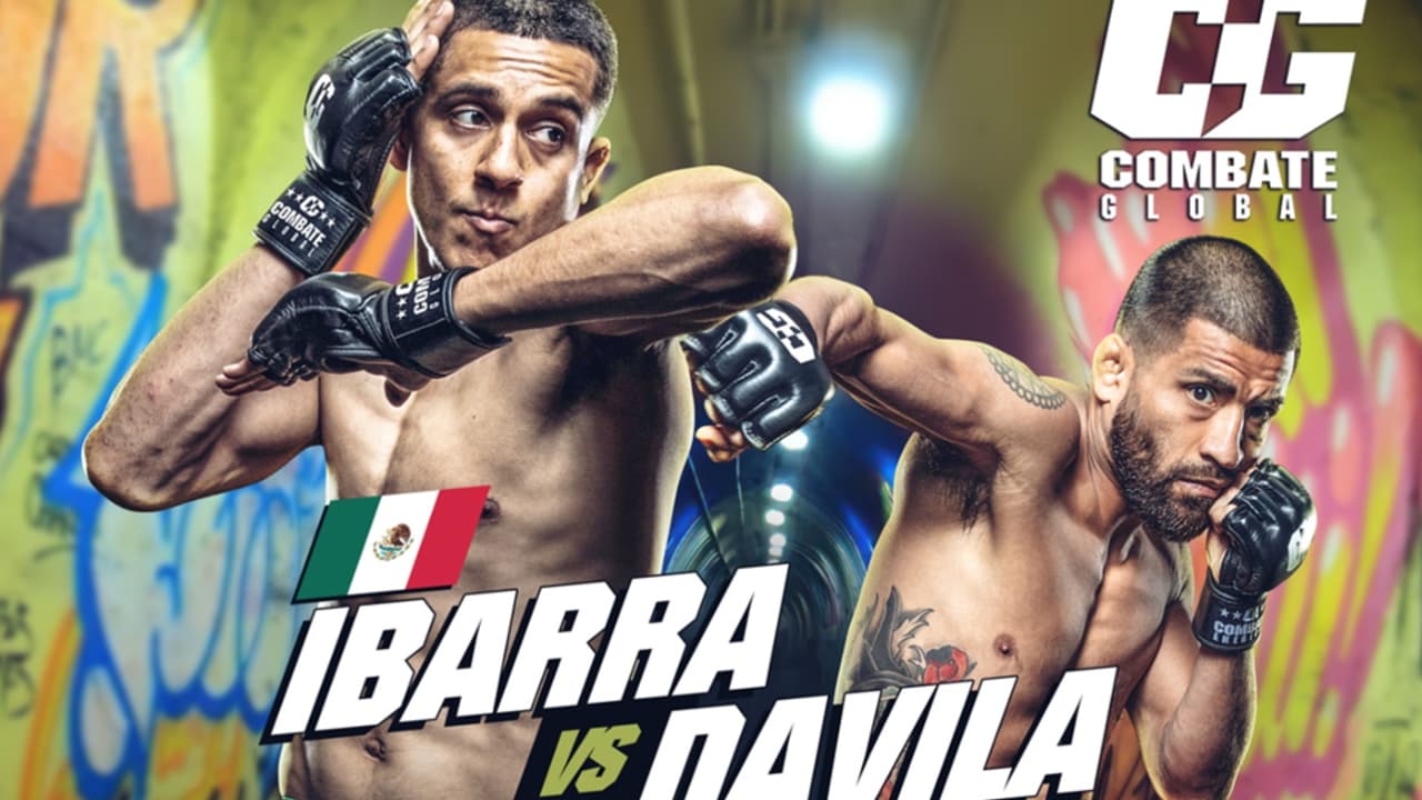 Ernesto Ibarra se mete a la jaula con Martín Dávila en Combate Global