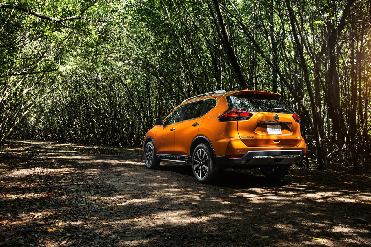 El portón trasero de la nueva Nissan Rogue puede ser activado por movimiento.