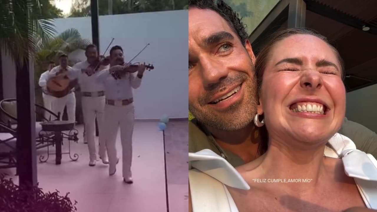 Marcus Ornellas da serenata sorpresa a Ariadne Díaz por su cumpleaños: revive el emocionante momento