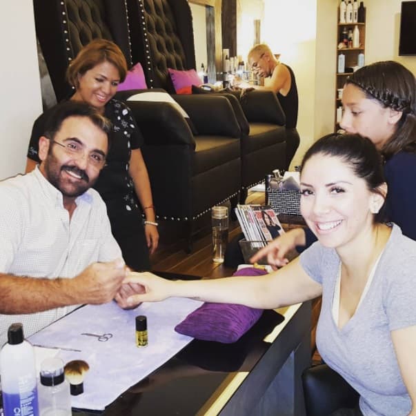 Ella trabajaba en un spa, y es considerada experta en el tema del cuidado corporal.