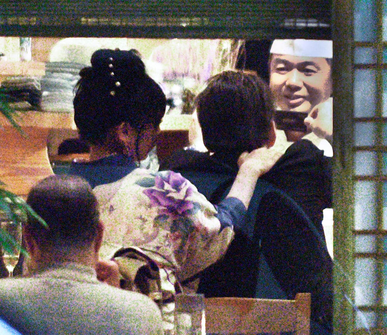 Y luego ella le dio un "masajito".