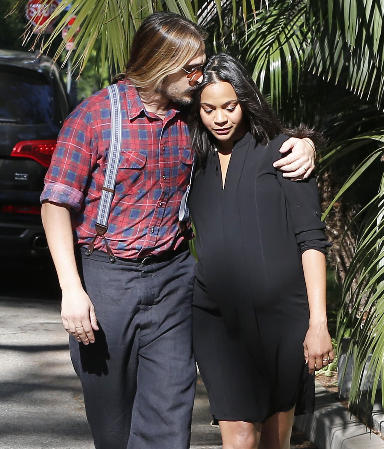 Ni el embarazo de la actriz apagó la llama.