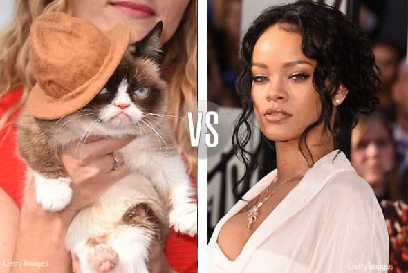Sorpresas y muchas estrellas: Shailene Woodley, JWoww y Snooki, Rihanna, Zac Efron, Nicki Minaj, ¡y hasta el "Grumpy cat"! Mira aquí los videos más chismosos.