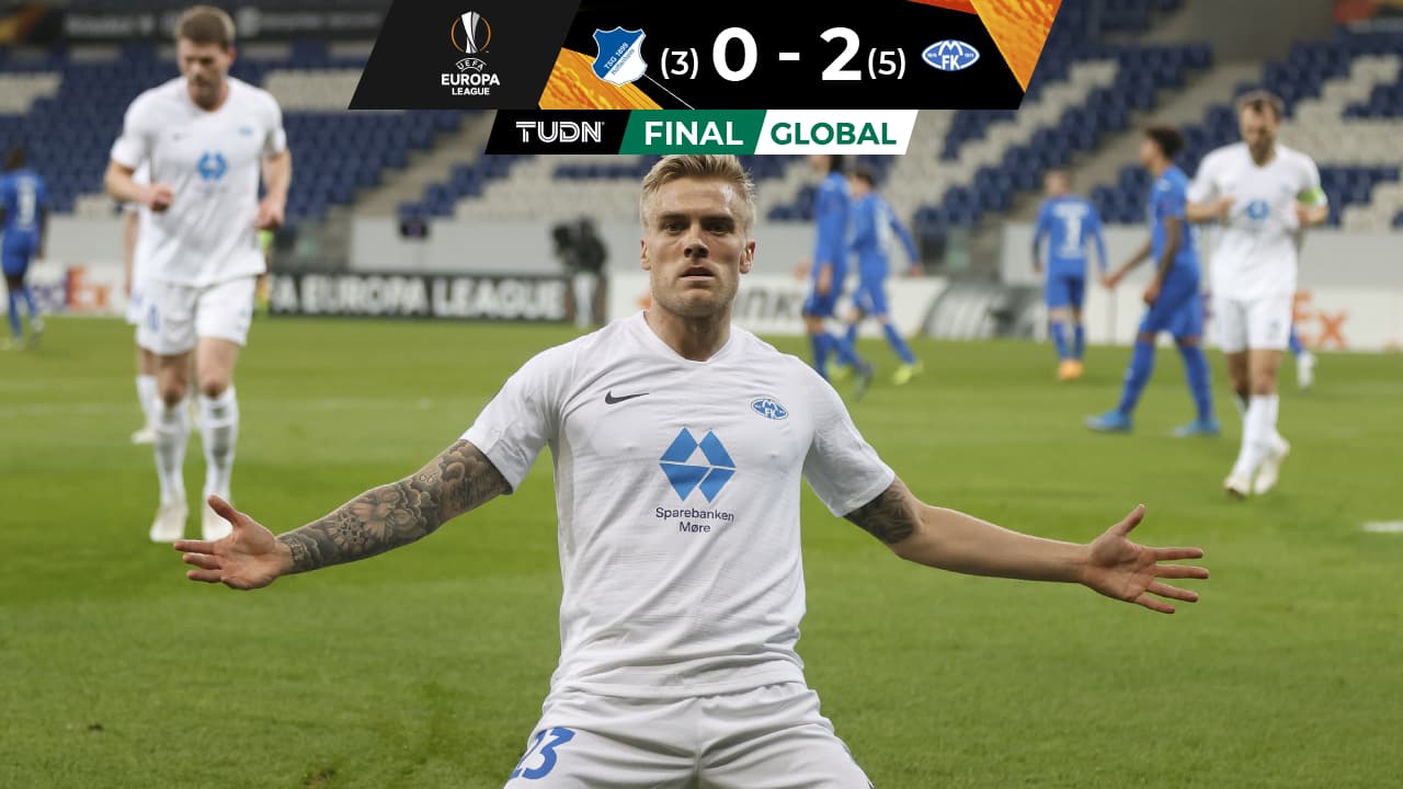 ¡Campanada! Molde da la sorpresa y elimina al Hoffenheim