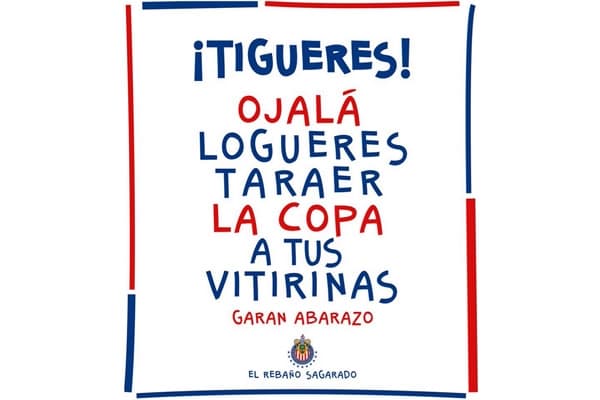 Chivas le deseó suerte a Tigres muy a su estilo