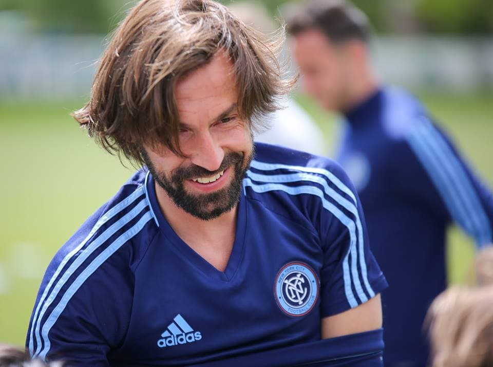 Andrea Pirlo pierde opciones en el centro del campo de un New York City FC en alza