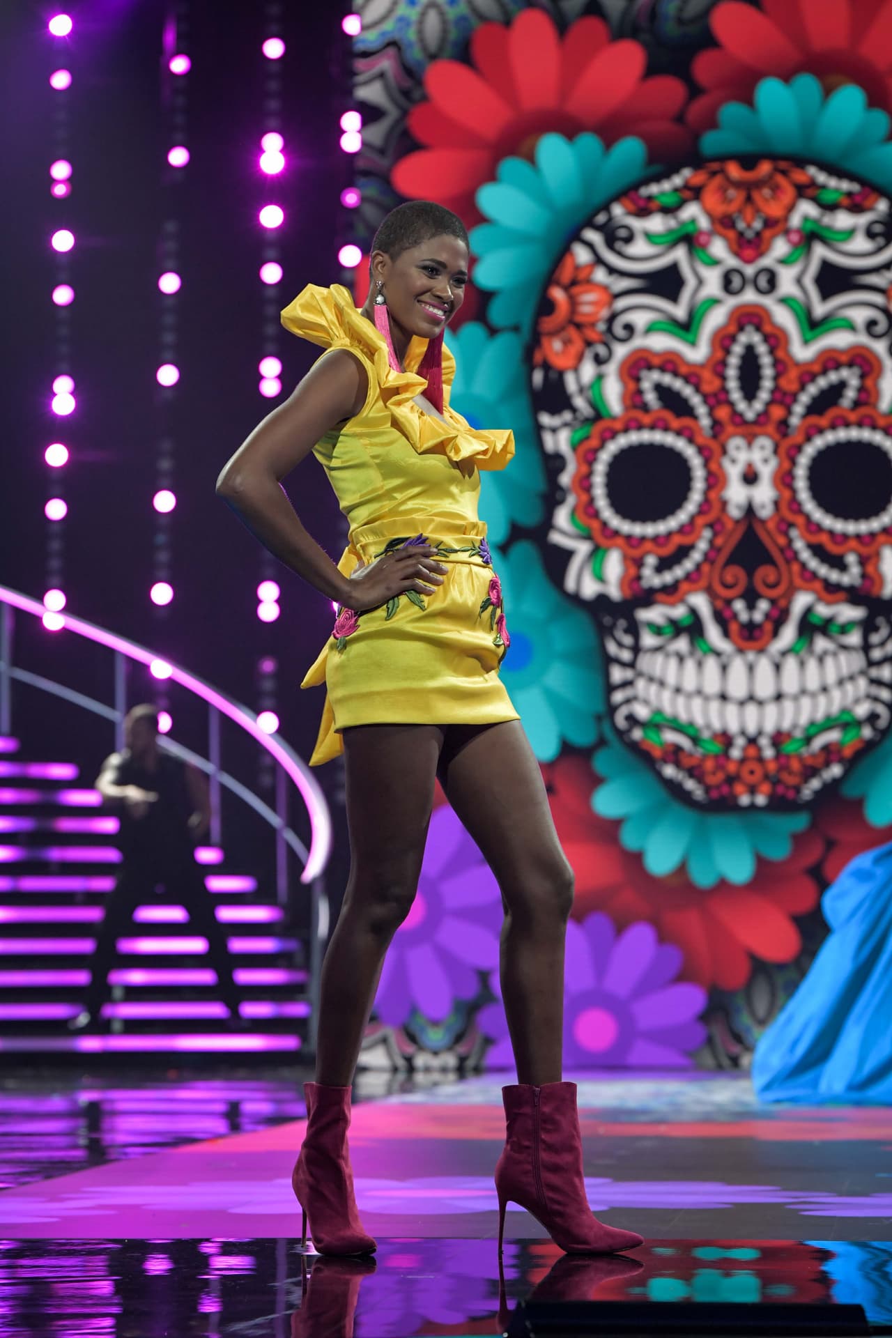 La gala final estuvo inspirada en el Día de Muertos.