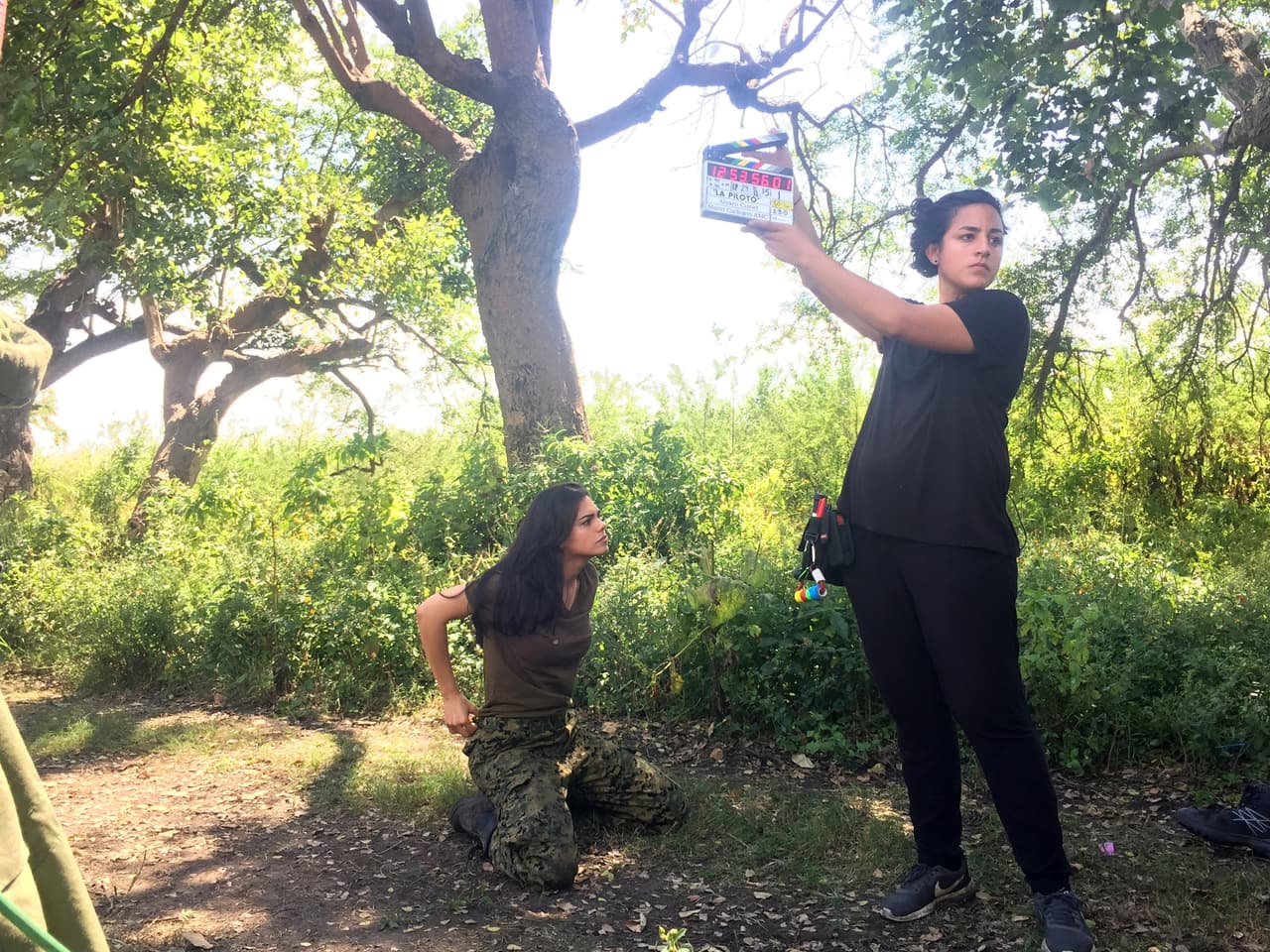 Como en cada participación, Livia Brito puso toda su pasión frente a las cámaras.