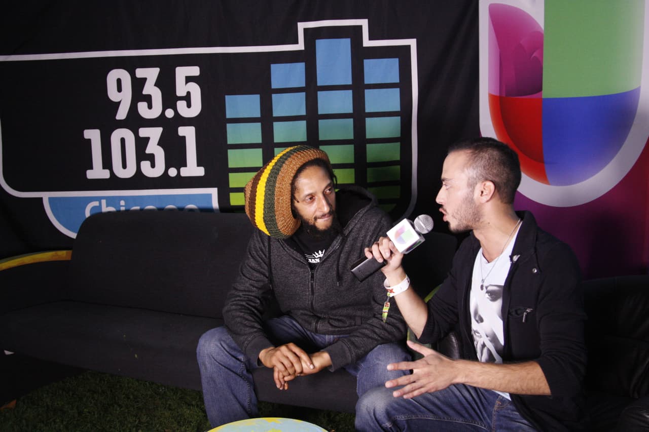 Julian Marley, hijo del famosisimo Bob Marley.