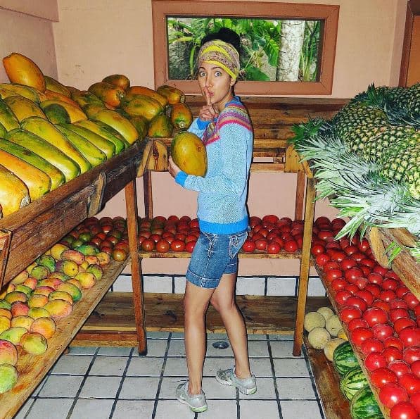 En su diario vivir no pueden faltar las deliciosas frutas con las que prepara sus batidos y recetas y que además comparte en su canal de youtube.