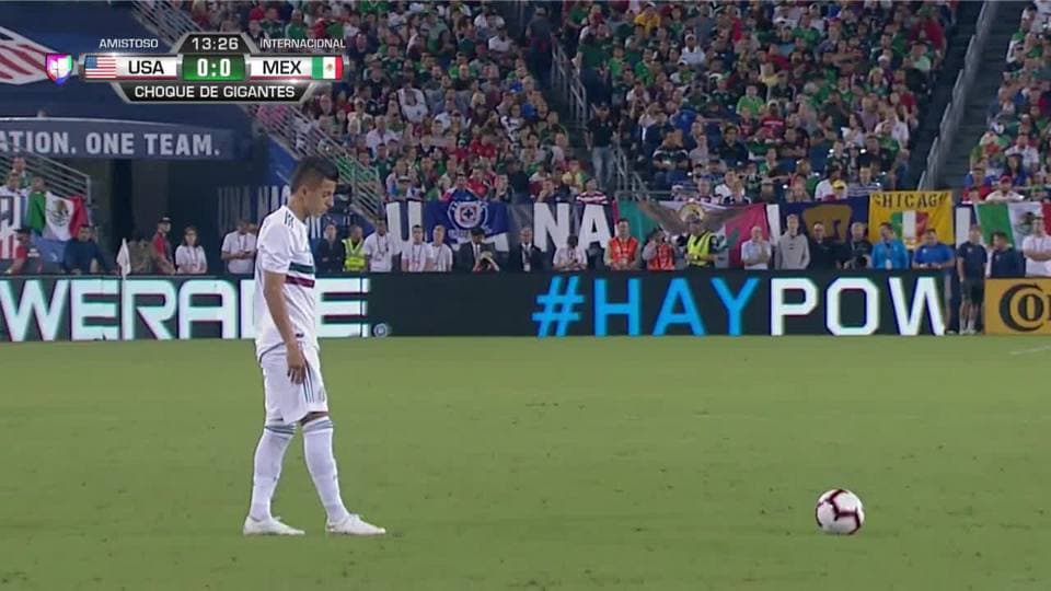 Tiro desviado de Víctor Guzmán