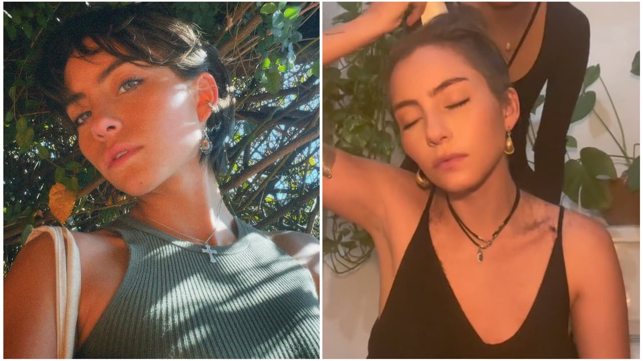 Hija de Raúl Araiza le advierte a su papá que no se rapó la cabeza por rebeldía: "Es por mí"