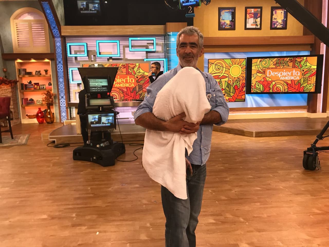 A nuestros conductores les esperaba una sorpresa, todos queríamos saber de que se trataba.