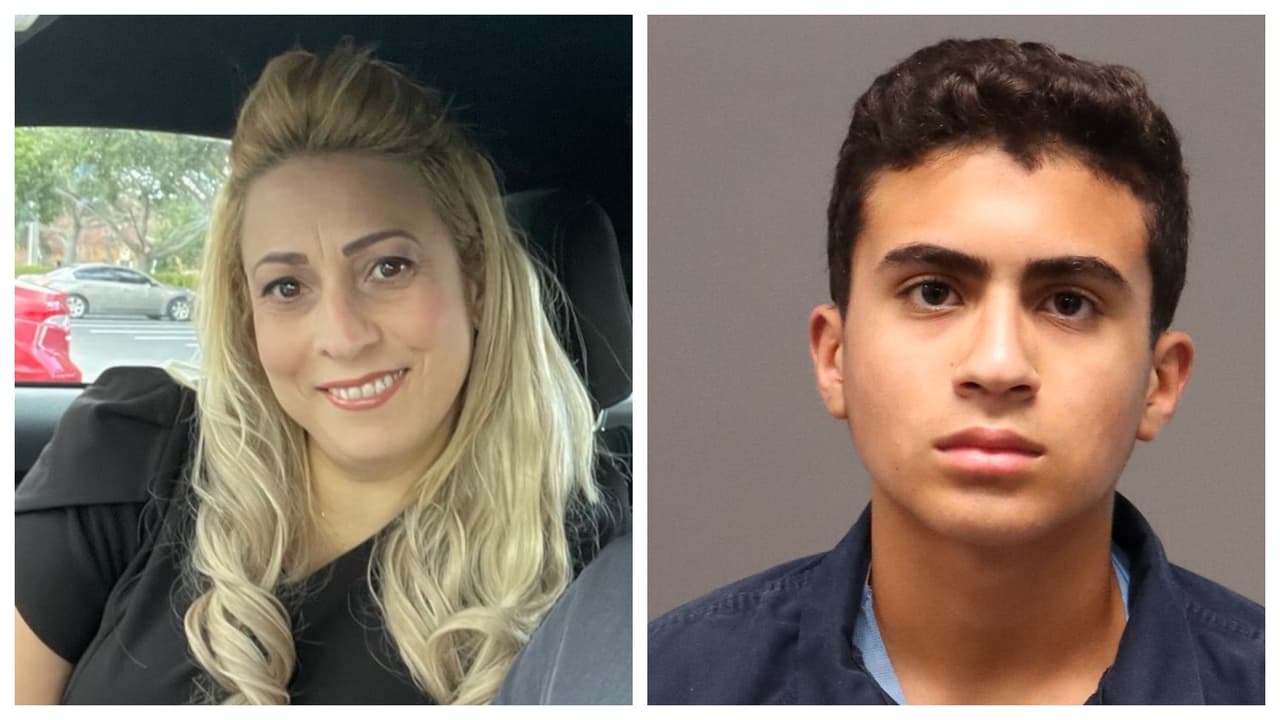 En la llamada la operadora parece intentar tenerlo ocupado, para que no se lastime y para indagar sobre el estado de su mamá, mientras esto rastrean su ubicación y los 
<b><a href="https://www.univision.com/local/miami-wltv/las-frases-mas-impactantes-de-la-llamada-al-911-de-adolescente-acusado-de-matar-a-su-madre-en-hialeah-florida-fotos">primeros agentes se desplazan hasta su hogar para detenerlo. </a></b>