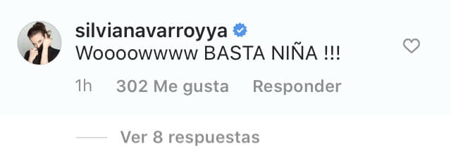 <b>"¡Wow, basta niña!"</b>, espetó la reconocida actriz ante la imagen.
<br>