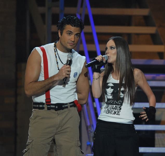 En 2006 lanzó su segundo disco 'Utopía' y su éxito era imparable y ser la conductora del show dejó a todo el público feliz.